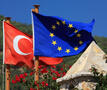 Vlag Turkije, vlag Europa